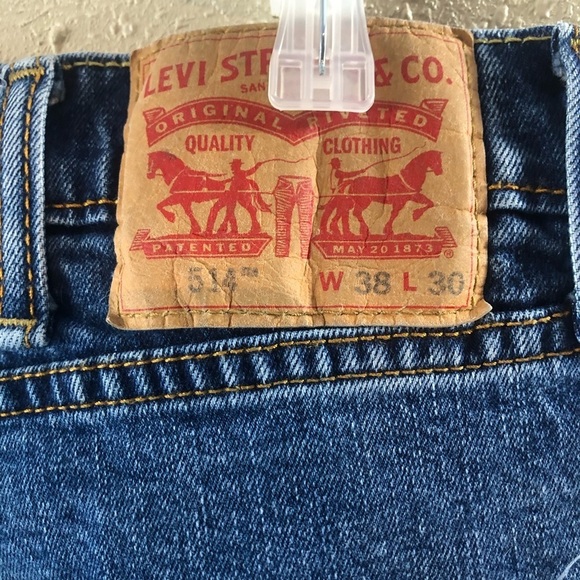 Levi's 514 Jeans straight-fit Relaxed Medium Wash - Picture 8 of 8